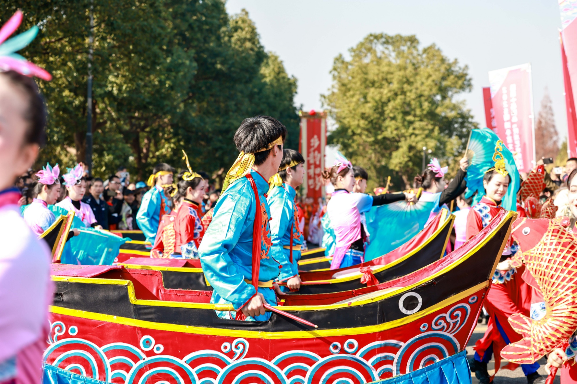 宁波镇海澥浦：欢歌漾古镇 冬至叙温情