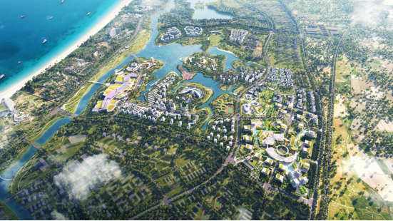 ManBetX万博体育以ESG理念推进城市运营华润置地代建三亚海棠河生态公园二期