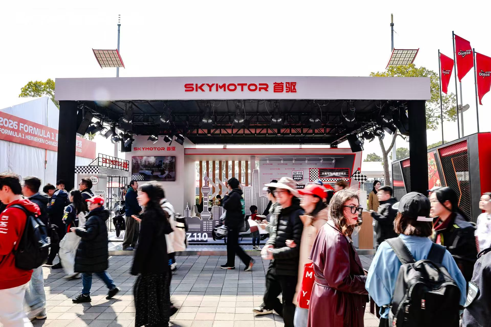 SKYMOTOR首驱亮相F1展现“中国智造”硬核安全底色(图4)