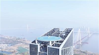 200米高楼建停机坪 “空中的士”可垂直起降_央广网