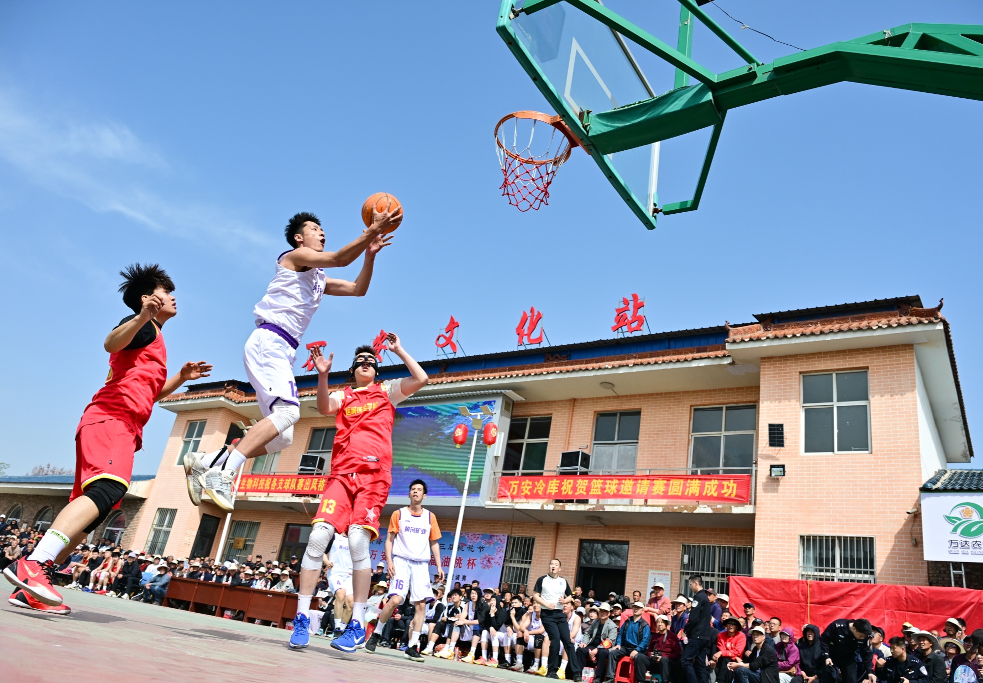 山西新绛万安:乡村BA燃爆桃花节(图1)