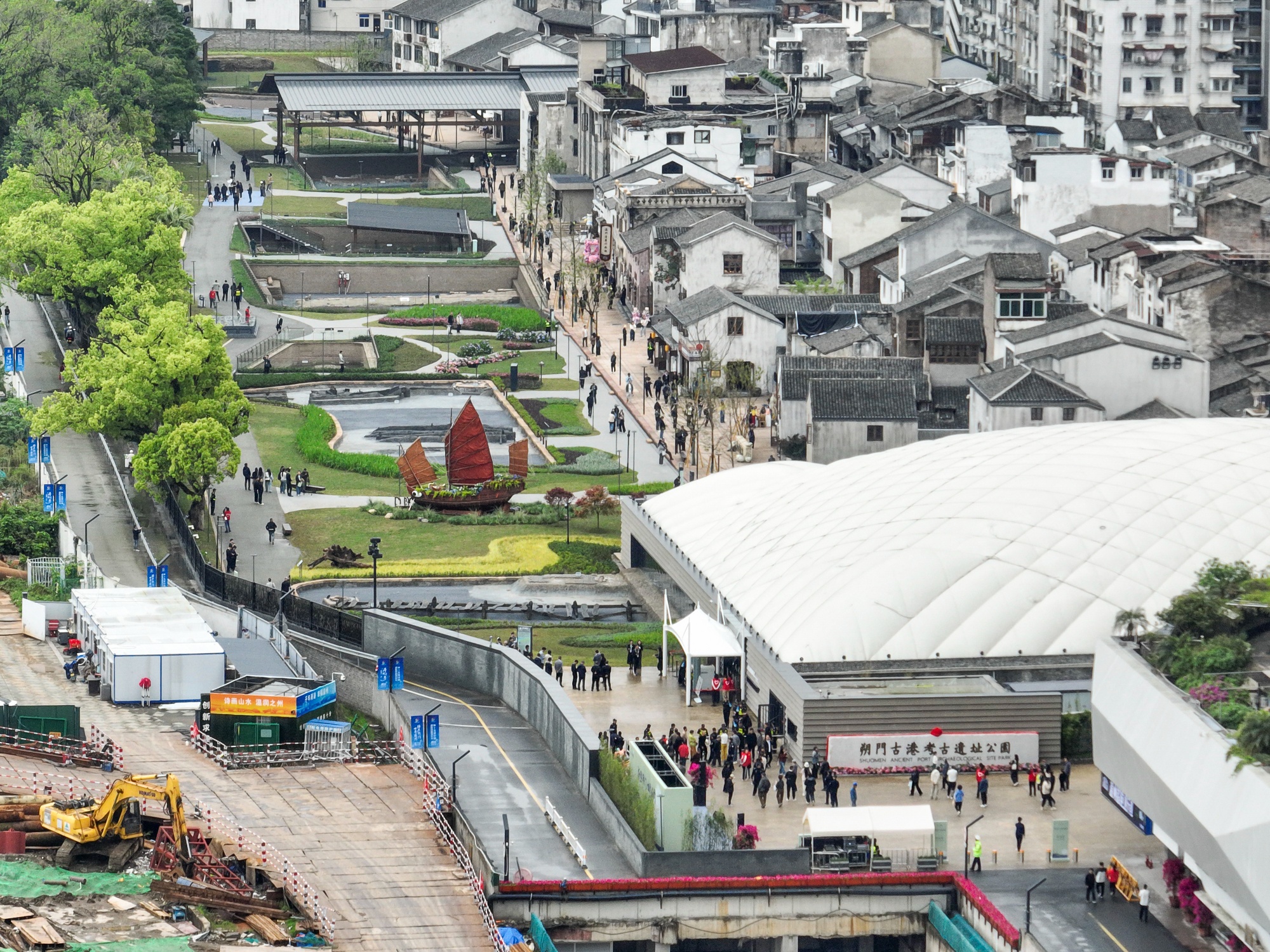 一片繁华海上头温州朔门古港考古遗址公园今日开园_央广网