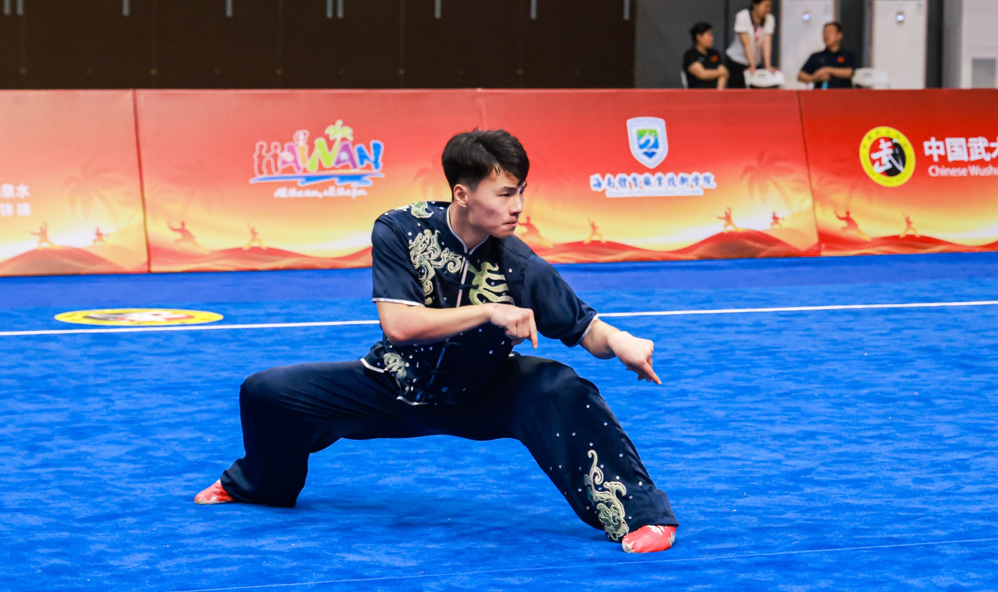 以武会友聚万宁 2026年全国武术套路冠军赛（传统项目赛区）开赛(图1)