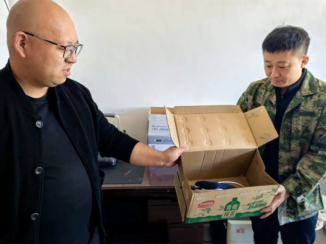 聚焦北大荒八五九农场妥善救治受伤夜鹭(图1)