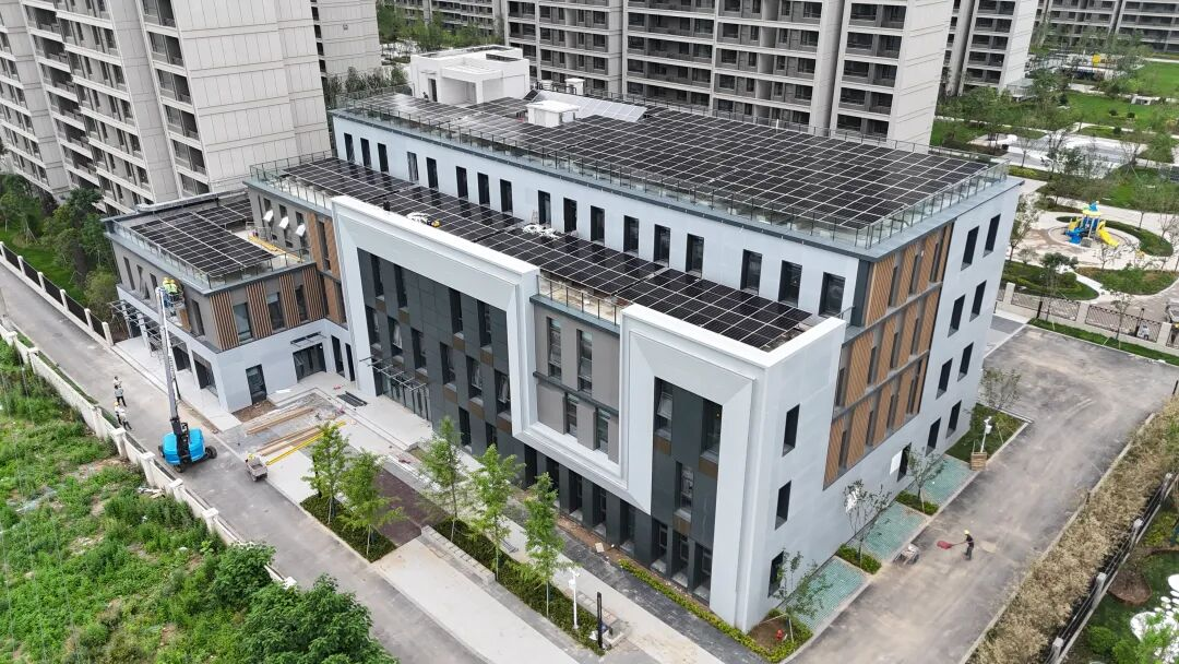 沣和苑项目社区服务中心获中国建筑节能协会零能耗建筑认证(图2)