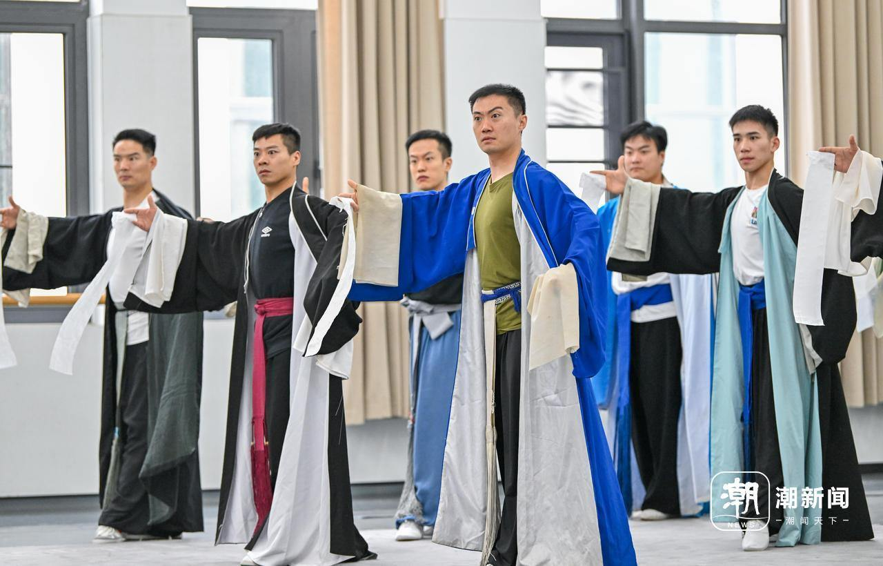全国戏曲武生人才在杭学艺