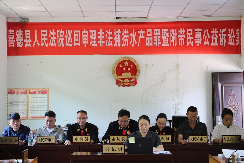 以案释法守护绿水青山 喜德县法院巡回审判到孙水河畔