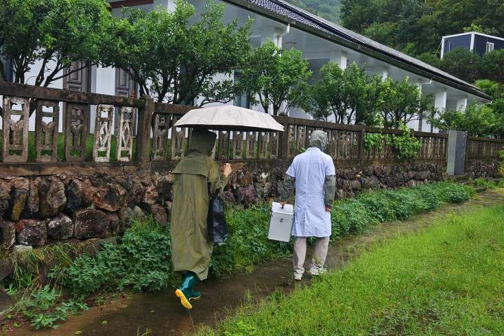 台风天，他们背着药箱踏遍17个村