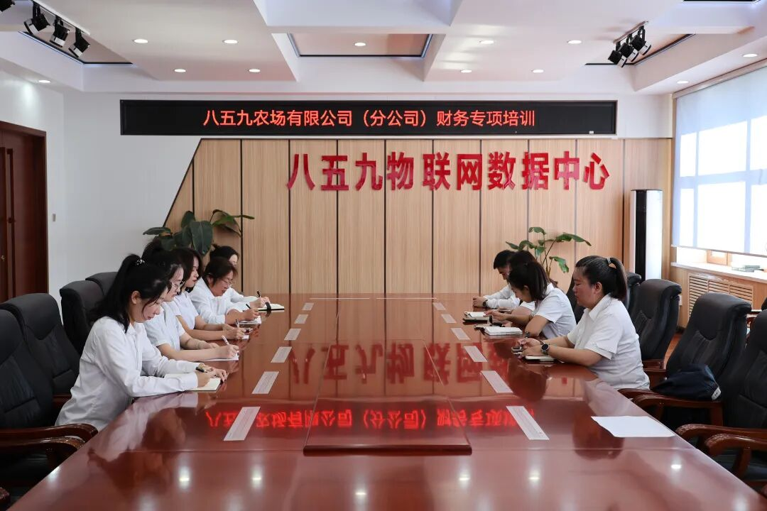 聚焦北大荒丨八五九分公司开展财务制度执行专项培训(图1)