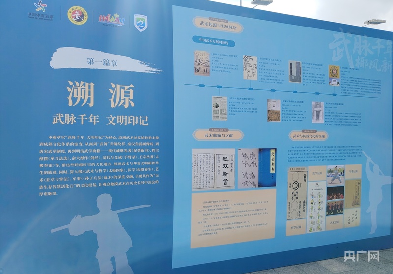 中国武术文化图片展在海口东坡老码头开展(图1)