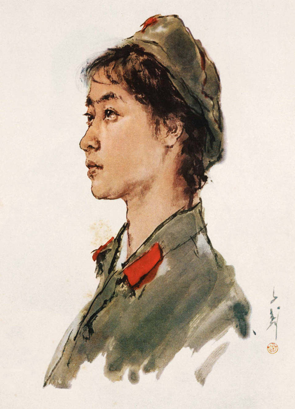 油彩画(人物) 田黎明：近山者厚——读王子武先生水墨人物画有感_央广网