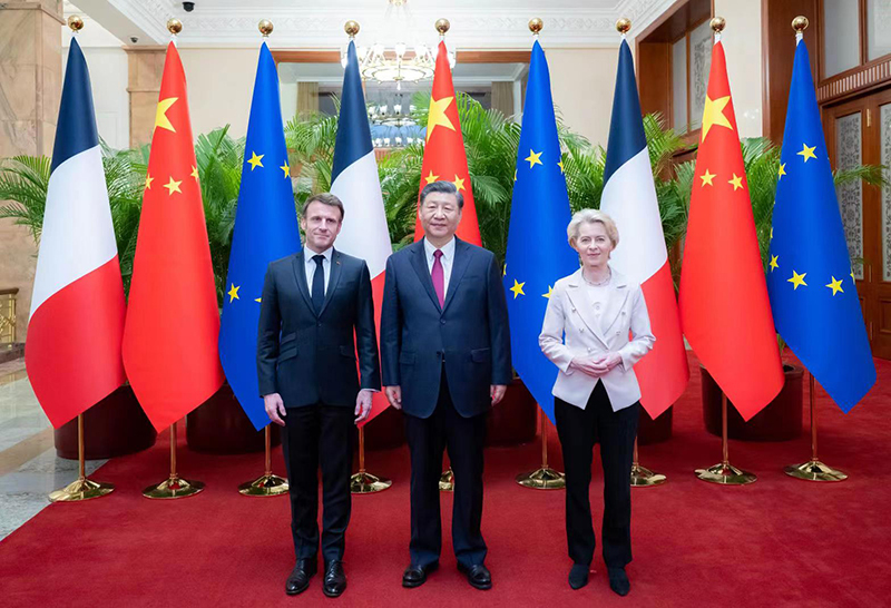 联播+ | 密集会见欧洲政要 习主席为中欧关系发展注入新动力_央广网