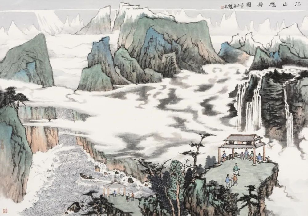 半窗烟云何加林作品展