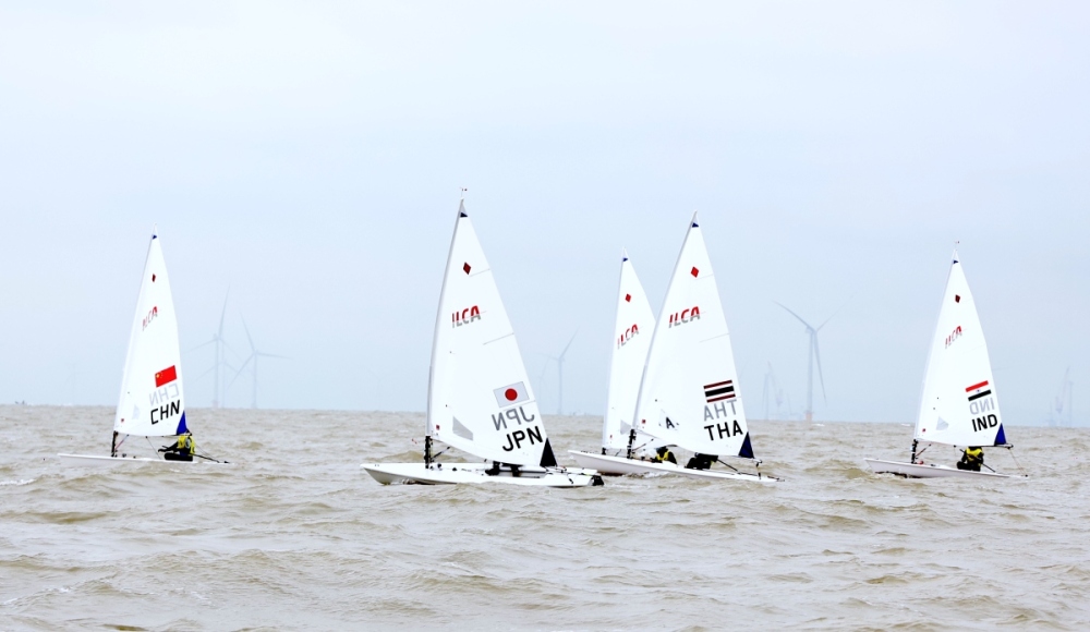 杭州第19届亚运会帆船项目对两个周期的奥运项目进行了"兼容并包",设