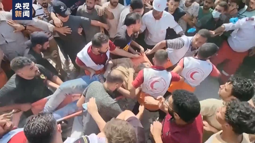 以军持续对加沙地带实施空袭 哈马斯向以色列中部南部多地发射火箭弹