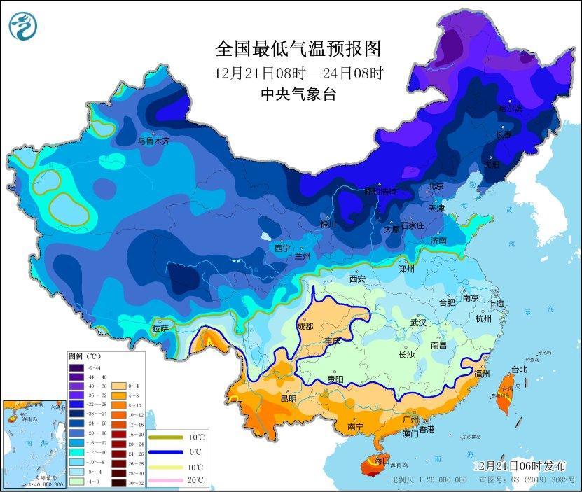 我国中东部大部地区气温持续偏低_央广网