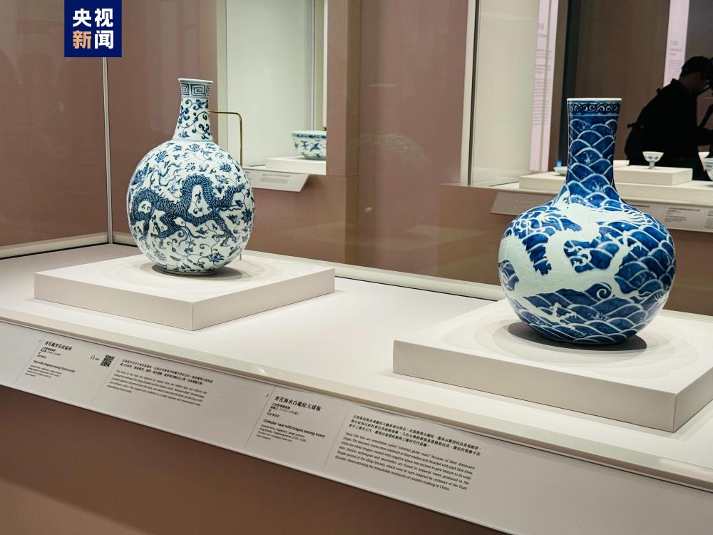 香港故宫文化博物馆展出8组“龙”文物_央广网