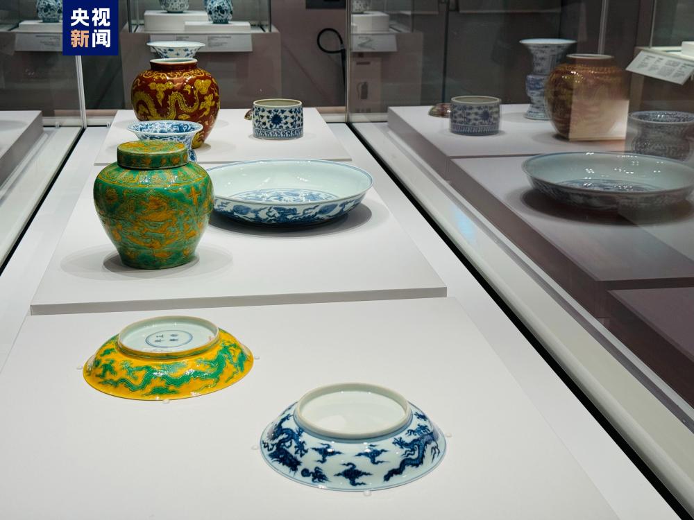 香港故宫文化博物馆展出8组“龙”文物_央广网
