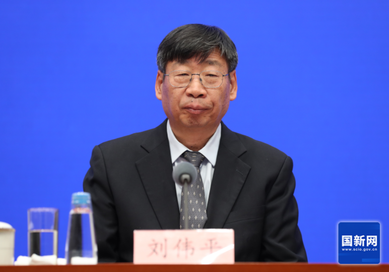 水利部副部长刘伟平发言.来源:国新网