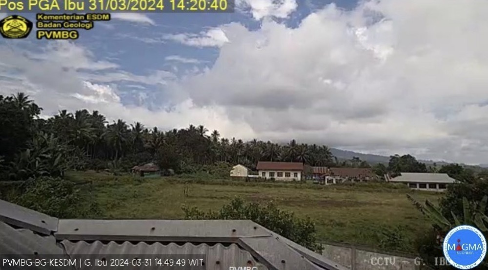 印尼多座火山喷发