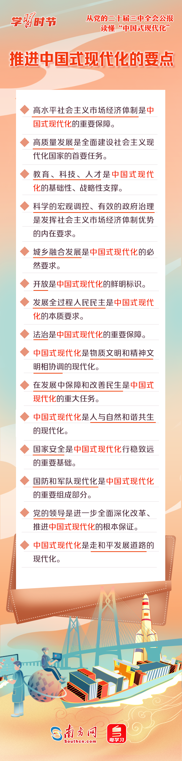 学习时节|从党的二十届三中全会公报读懂"中国式现代化"