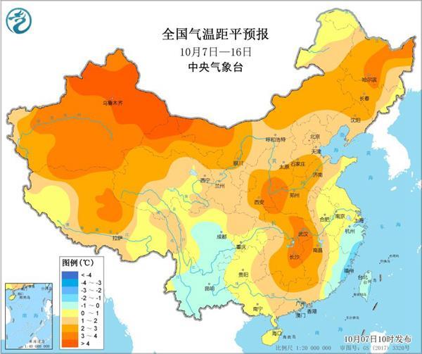 未來十天氣溫預報圖一片暖橙色 雨水主要在這些地方