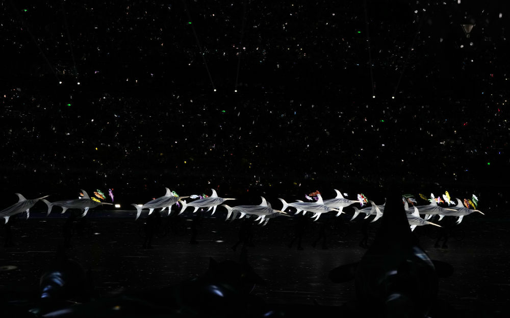 “同心圆”里的“大团圆”——第十二届全国少数民族传统体育运动会开幕式六大亮点(图4)