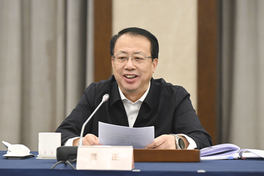 龚正市长与八位上海基层干部代表座谈_央广网
