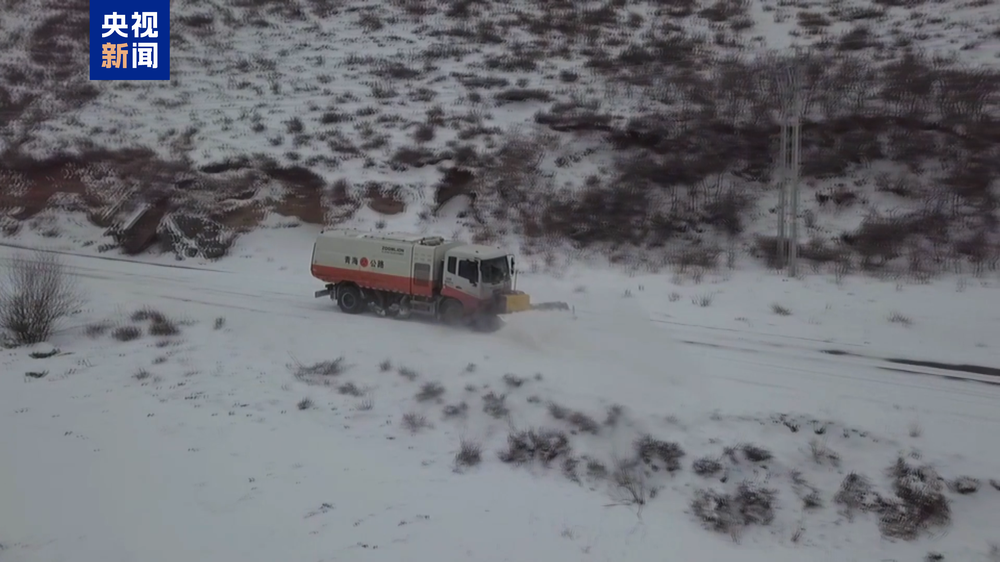 受降雪影响 青海部分路段交通管制