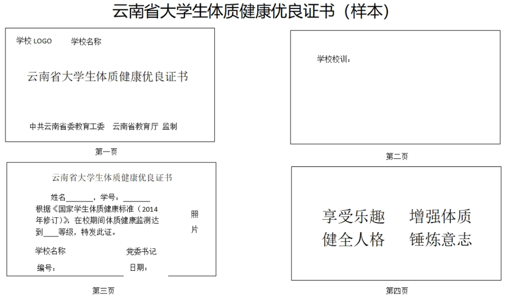 云南在92所高校推行“身体倍儿棒”证书