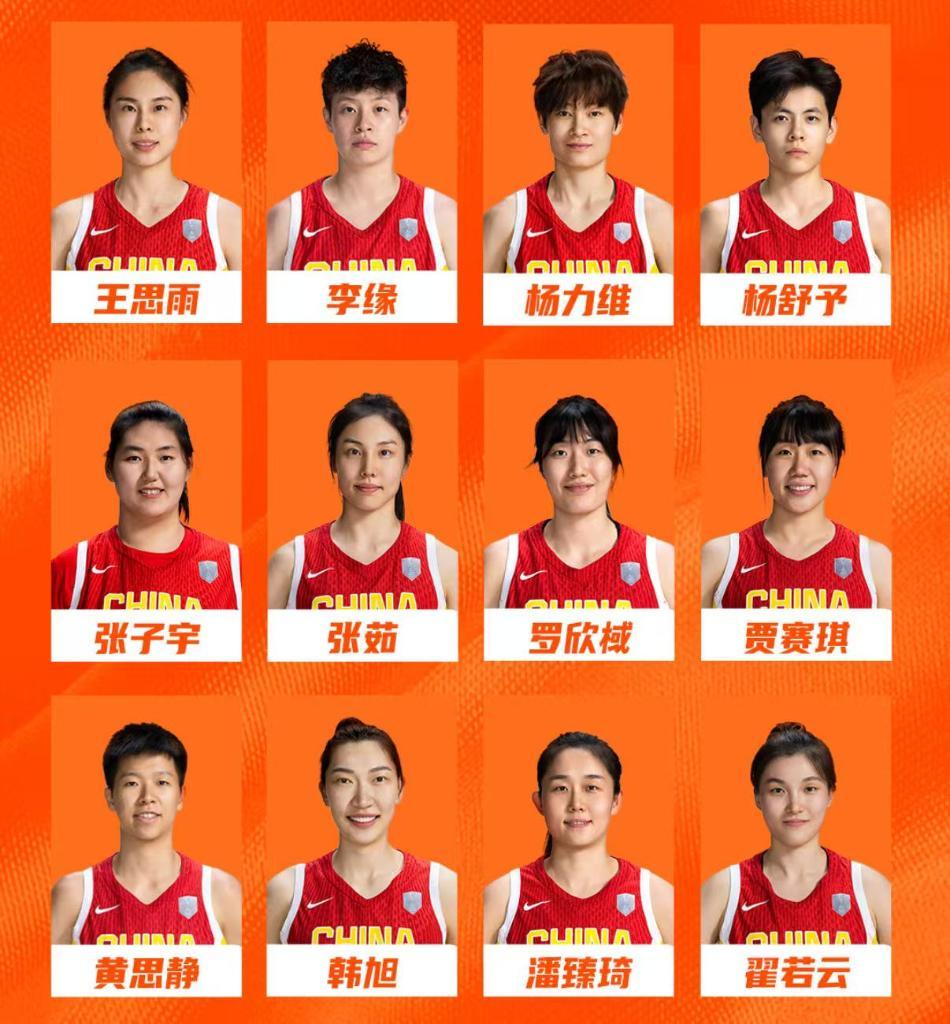 女篮亚洲杯中国队名单公布 内线新星张子宇在列_央广网