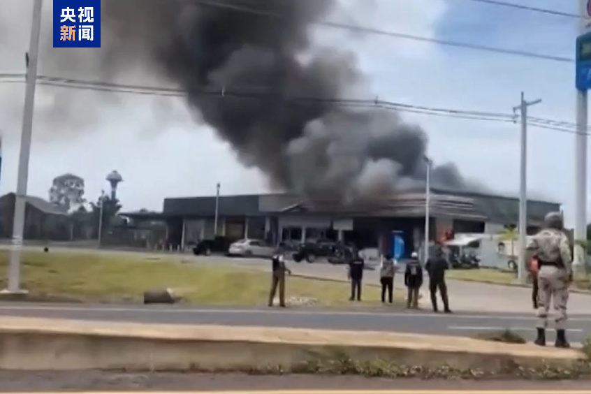 东盟观察团视察柬泰边境