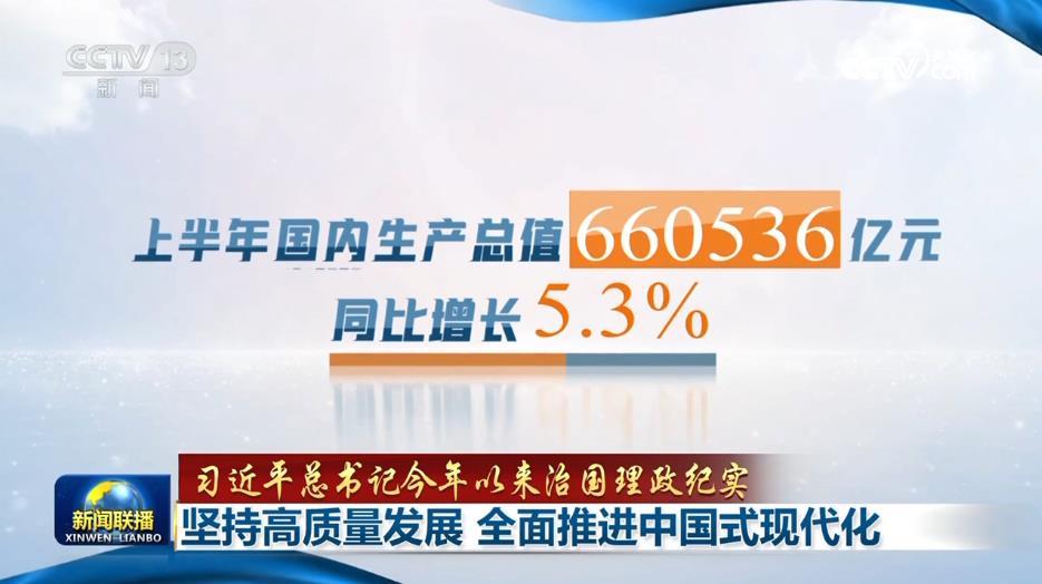 【习今年以来治国理政纪实】坚持高质量发展 全面推进中国式现代化