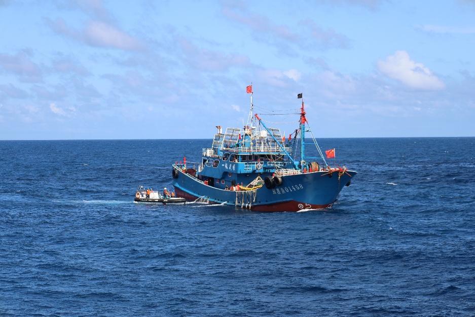 致敬中国海警,愿你一路平安!