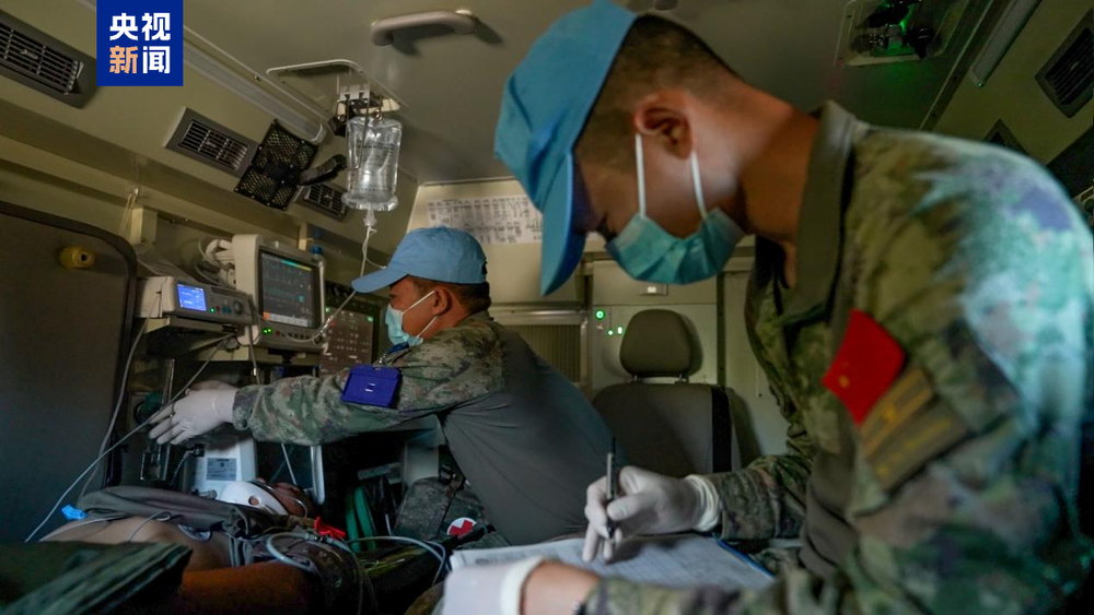 中国维和部队完成“天使救援-2025”演习