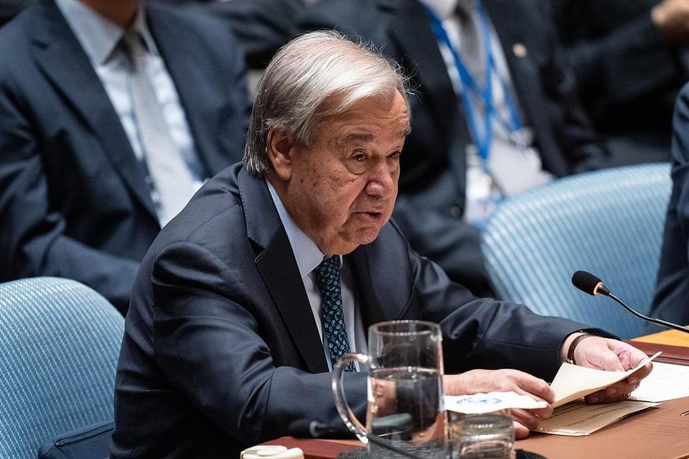 联合国秘书长呼吁结束加沙冲突