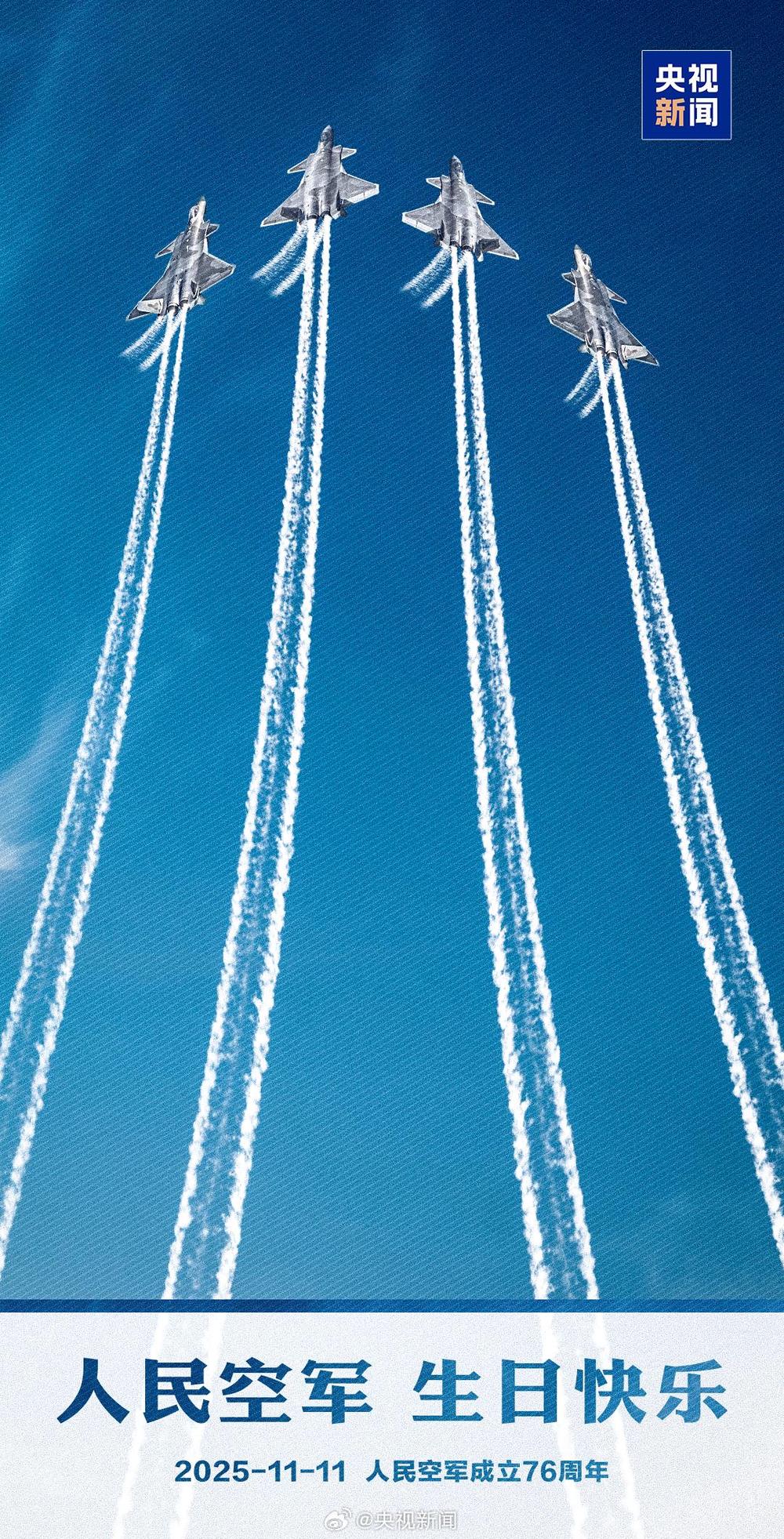 庆祝人民空军的生日