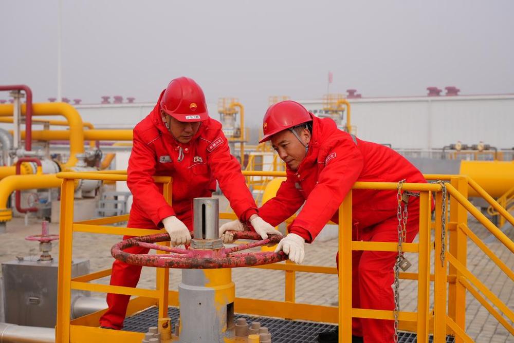 我国最大储气库启动冬季供气