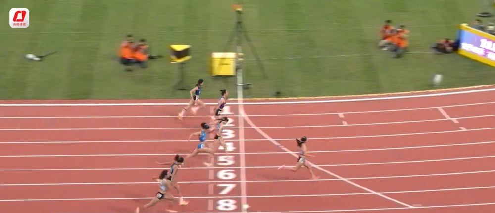 陈妤颉获全运会女子百米金牌