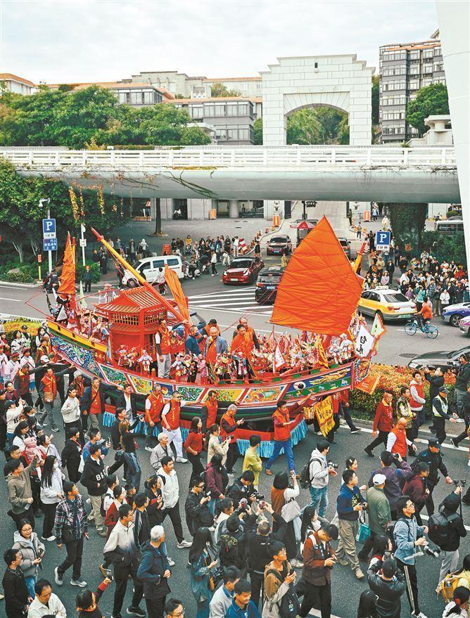 首届中马联合“送王船”活动在厦举办