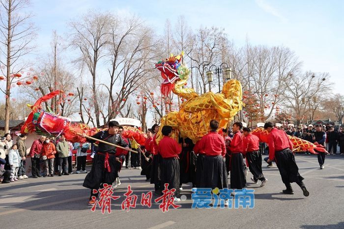 泉城年味拉满!济南春节特色展演引八方来客