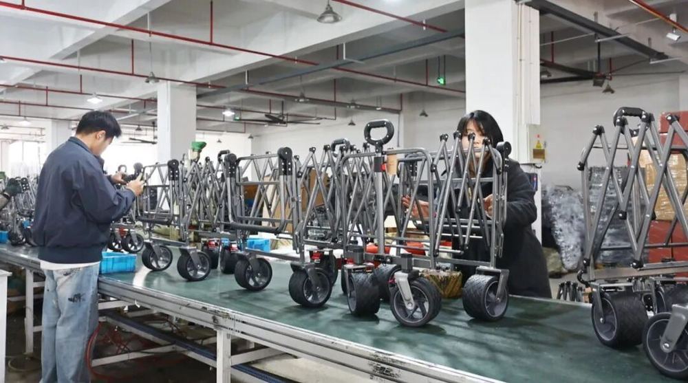 浙江户外用品企业开启“春卷”模式(图1)