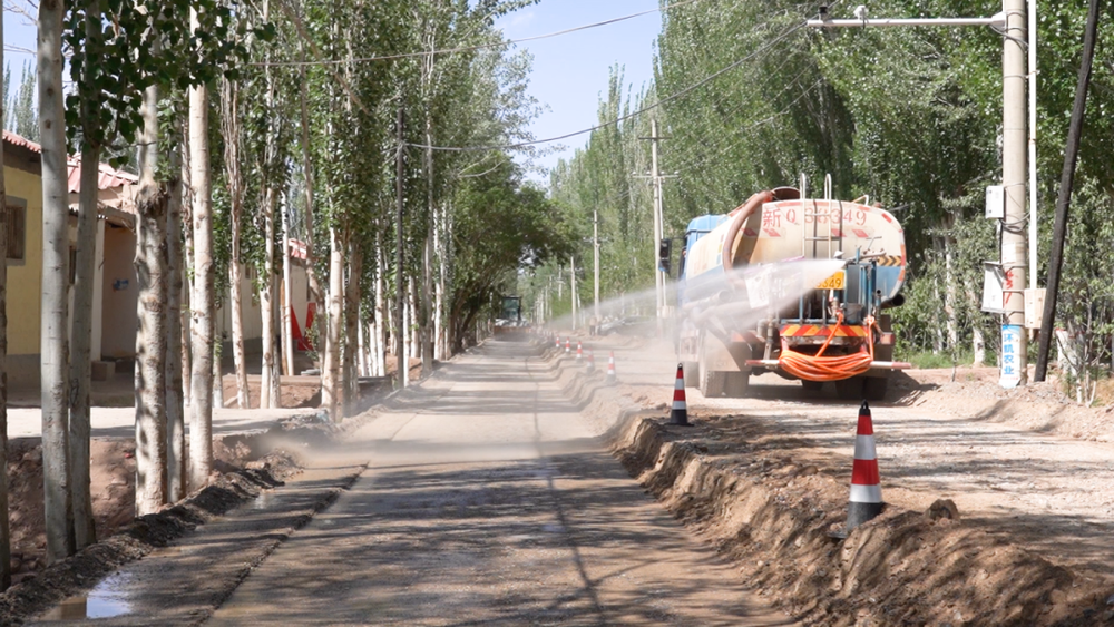 伽师：路网升级惠民生 铺就乡村振兴“幸福路”(图4)