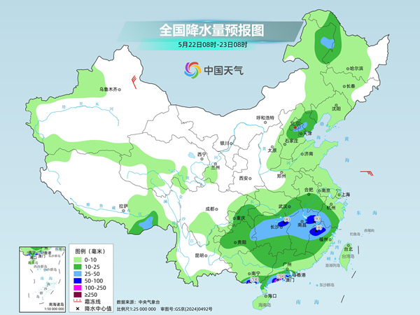 两轮降雨过程将接连影响我国 北方气温偏低华南高温来袭