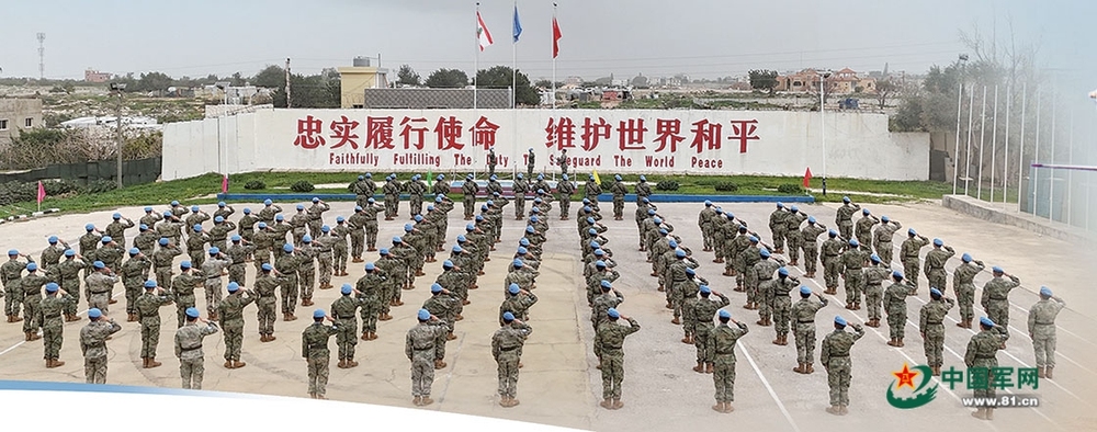 我海外维和官兵执行任务扫描：中国蓝盔 大国担当