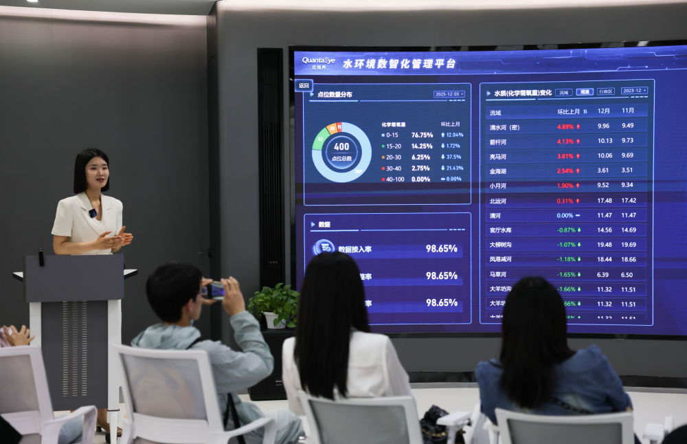 活力中国调研行｜一枚光谱芯片如何让水会“说话”(图2)