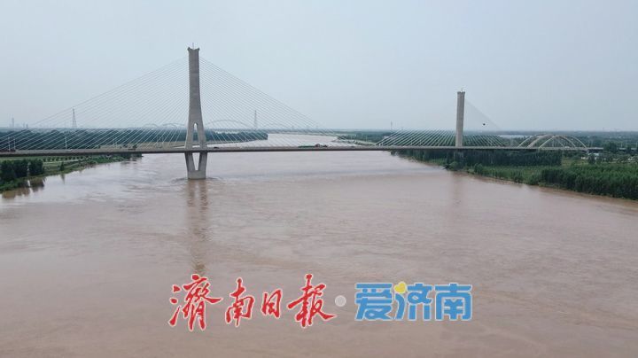 大河奔流!黄河济南段流量突破4000立方米每秒