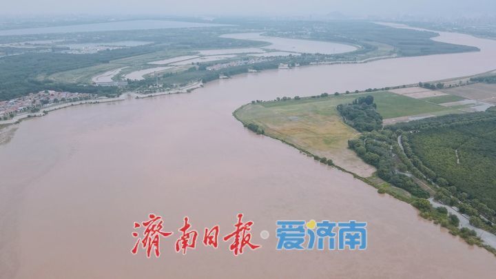 大河奔流!黄河济南段流量突破4000立方米每秒