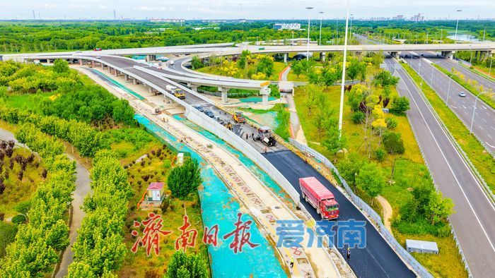 冲刺通车!济南黄岗路黄河隧道转入精细化攻坚施工阶段