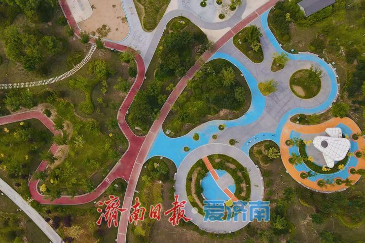 芳草绵延环步道 悦动绿谷尽显盛夏生机